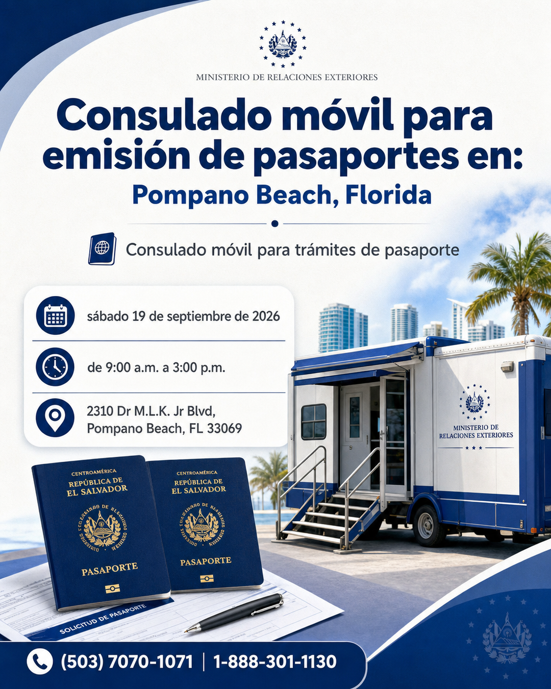 Consulados de El Salvador en Estados Unidos